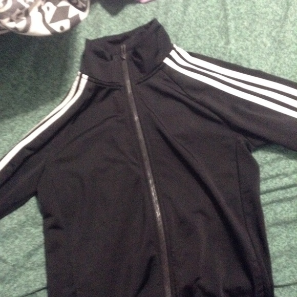 ADIDAS TRACK ZIP UP 3 STRIPED JACKET - Picture 4 of 4